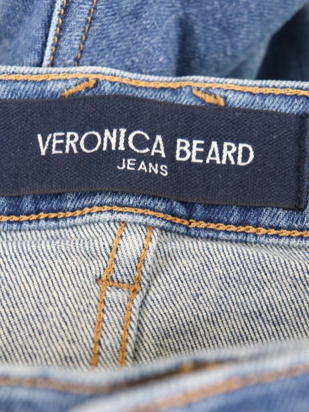 Veronica Beard Beverly Skinny Flare Jeans Sedona River High Rise 31 Blue - Picture 8 of 14